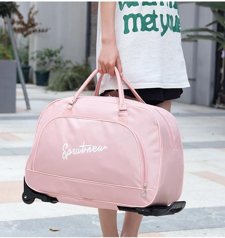 [Bebemax]トラ 大容量【ABS耐摩耗ホイール】アルミ合金伸縮 多ポケット収納 すべり止め加工で楽々移動 短期出張・2泊3日の