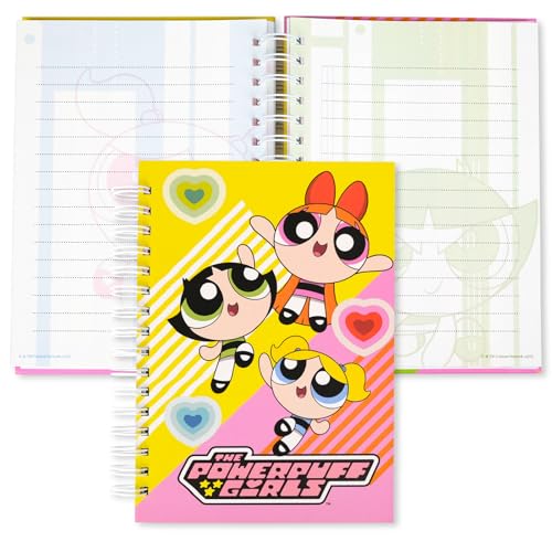 Carnet à spirale à couverture rigide Charon pour filles avec notes de leçons scolaires - 4