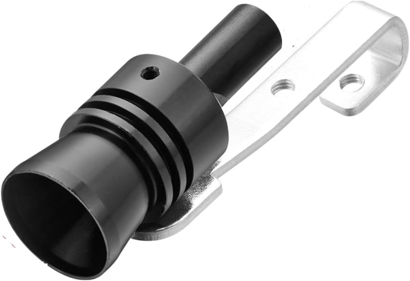 Sifflet Turbo Universel En Aluminium – Simule Le Son Turbo Sur échappement, Pour Voitures & Motos – Modèle XL 33mm