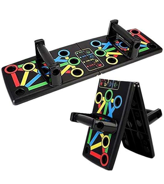Foldable Push-Up Board 14 in 1 Multi-Function Pushup Bracket Rack, Home Cardio, Plyometric, Abs/Core & Targeted Training use, pushup board (B0BD9115N3) Amazon Price History, Amazon Price Tracker