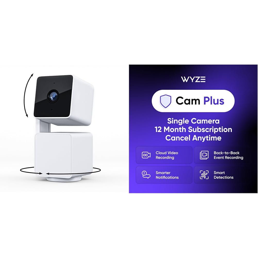 Security Camera Wyze Record To Cloud Wyze Cam Plus 12 Month