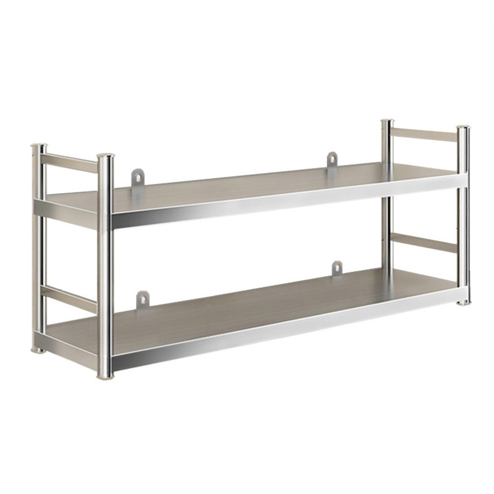 Étagère murale cuisine et salle de bain organiseur inox sous sol