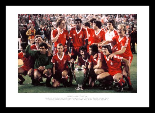 Home Of Legends White Nottingham Forest 1980 European Cup Final Framed Photo Memorabilia