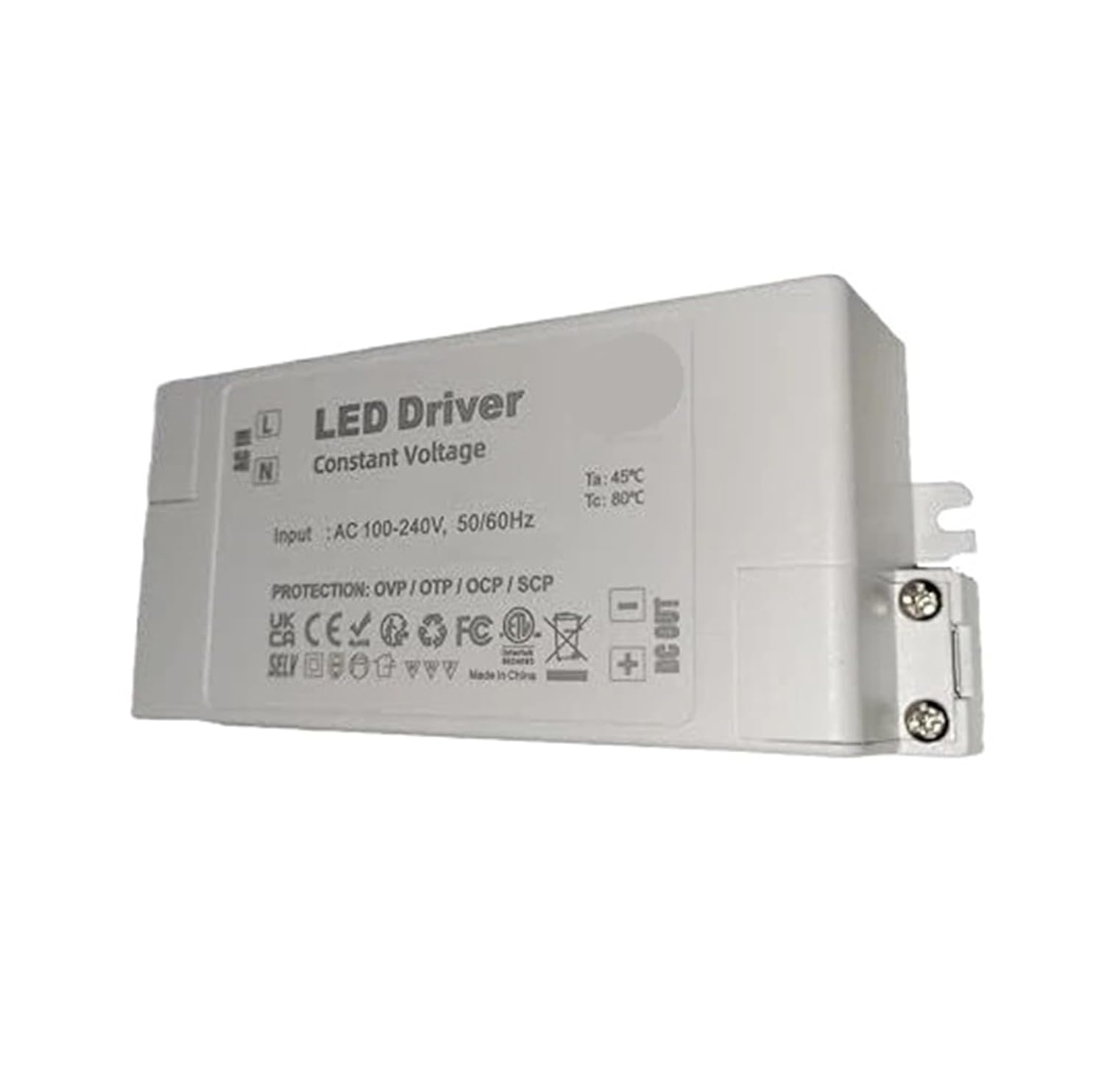 LED Driver Constant Voltage 24W 24VDC 100-240V