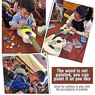 21 pouces Ukulele DIY Kit 4 cordes Basswood Hawaii Ukulele Kit pour débutants enfants adultes, Instrument à Cordes - Les Beatles, Paul McCartney, John Lennon, RIngo Starr, George Harrison 21 pouces Ukulele DIY Kit 4 cordes Basswood Hawaii Ukulele Kit pour débutants enfants adultes, Instrument à Cordes – Image 5