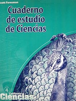 Paperback Scott Foresman California Ciencias Grado 4 Cuaderno de estudio de Ciencias [Spanish] Book