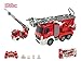Mondo- Mercedes ANTOS Bomberos Vehicles Radio Mando 63512, Rojo, 1:20