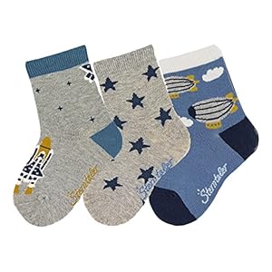 Sterntaler Söckchen 3er-Pack Rakete baby-jongens kousen