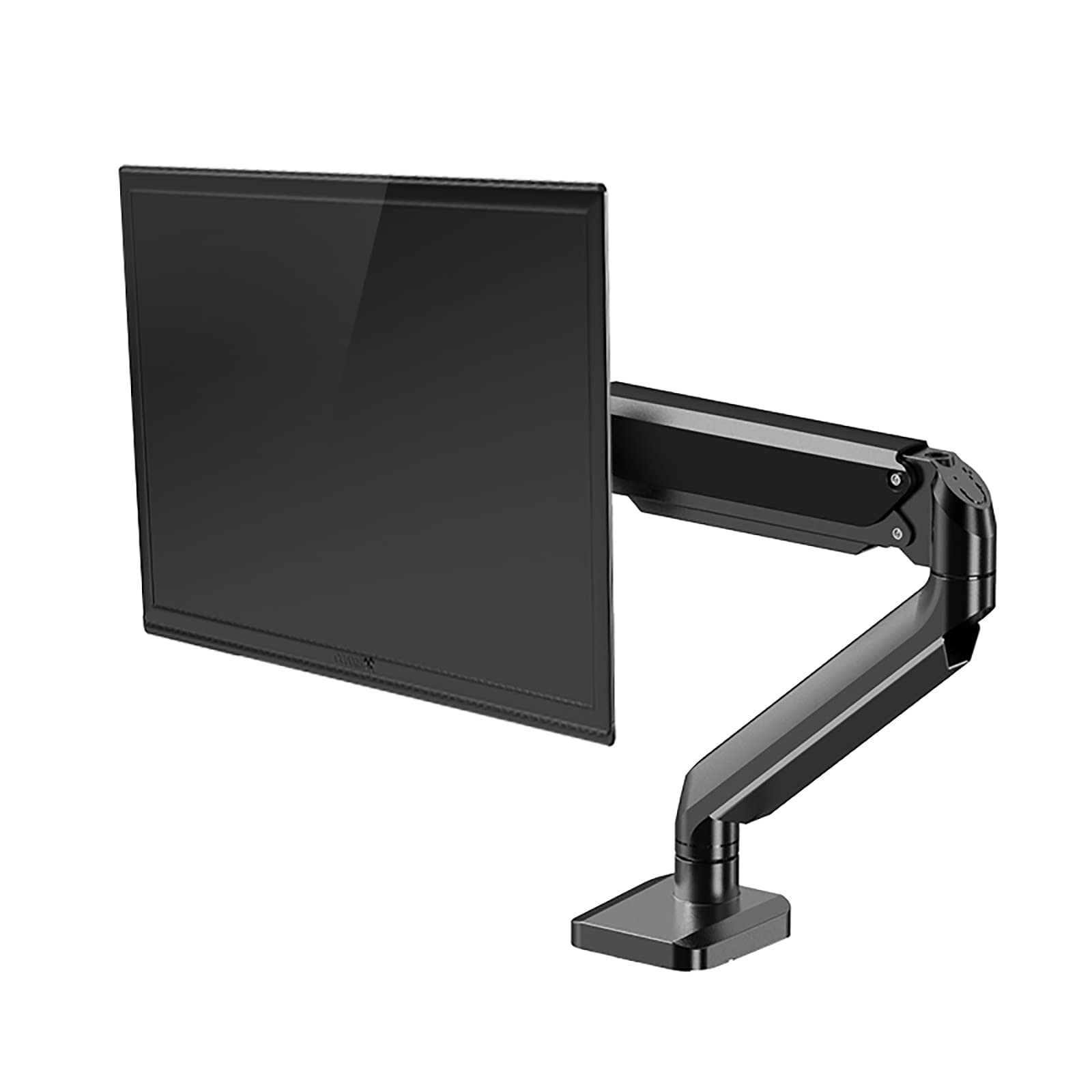 asdchZen Monitor Mount,Articulating Gas Spring Monitor Arm,Monitor Stand Mount Fits Most 13-32Inch Monitors Up To 22Lbs/10Kg,Max 100X100Mm,B