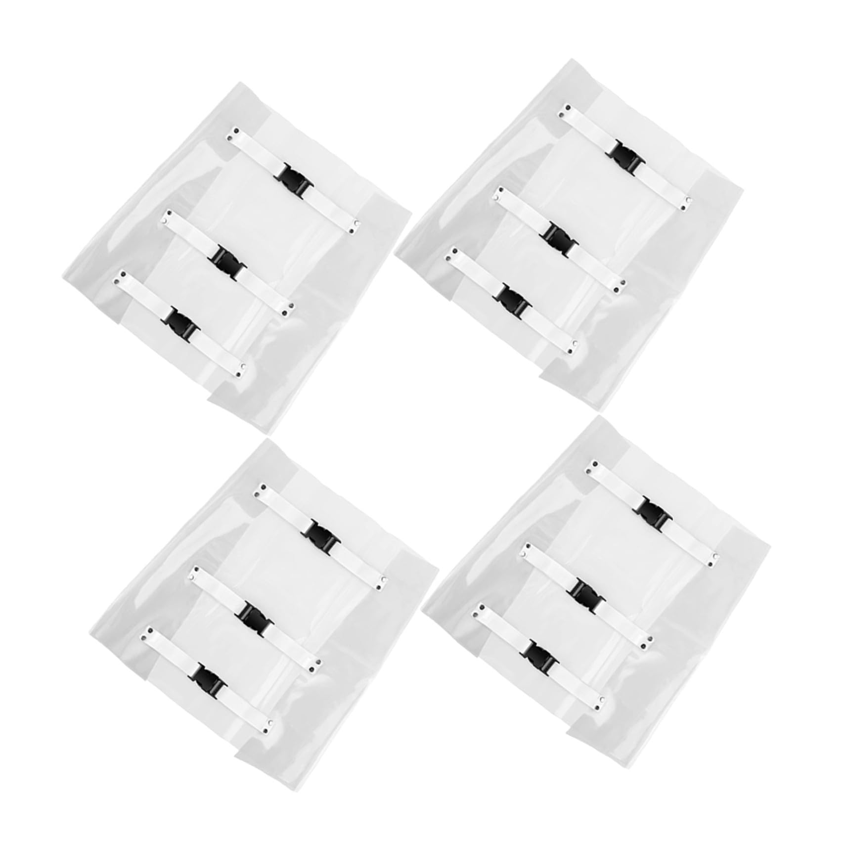 Evite aranazos en el suelo usando almohadillas protectoras transparentes amosfun 8