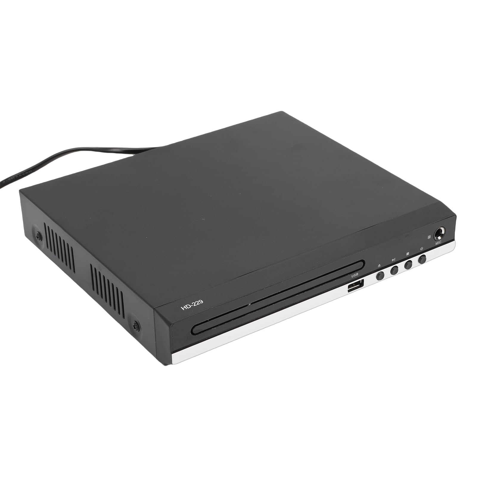 Reproductores de DVD para TV con Interfaz Multimedia HD, Reproduce Todas Las Regiones y Múltiples Formatos, Reproductor de CD para el Hogar, Compatible con Video CD 1080P, DVD, (Enchufe de