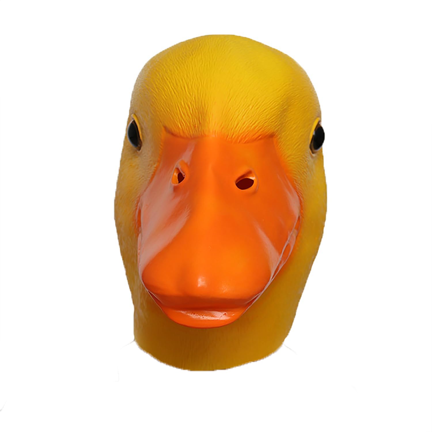 Creative parody of God beast latex mask - sand sculpture online celebrity live props - Halloween animal head cover (Duck Head Mask) — image 1