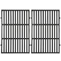 Hongso 17.5 Inch Cast Iron Cooking Grill Grates Replacement Part for Weber Spirit 300, 310, 320 Series, Spirit 700, Genesis Silver B/C, Genesis Gold B/C, Genesis Platinum B/C Gas Grills, 2-Pack 7638