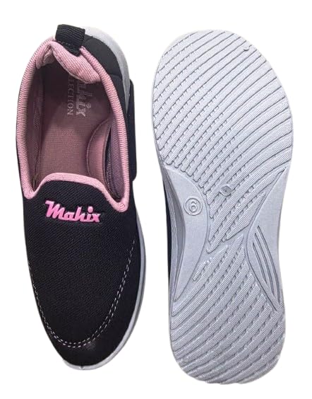 Image of Men's Slip-On Sneakers, Lightweight Breathable Knit Casual Shoes with Flexible Sole, Comfortable Walking Shoes