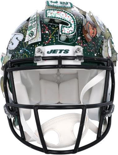 aaron rodgers autographed football helmet New York Jets Riddell Speed Authentic - Art by Charles Fazzino - XP14012989 BHBFIN5-PPLSL Bearpaw Small Flap Top This process helps to Model:VXTC73-6