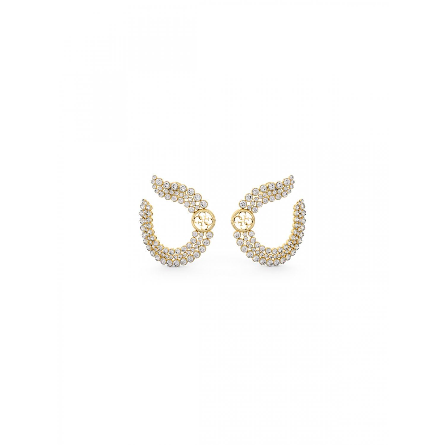 Guess Earrings Jewellery JUBE03368JWYGT-U Brand, one Size, Non-Precious Metal, No Gemstone
