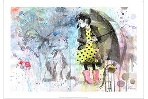 20x14 Print of Lora Zombie Art by Rain Dog