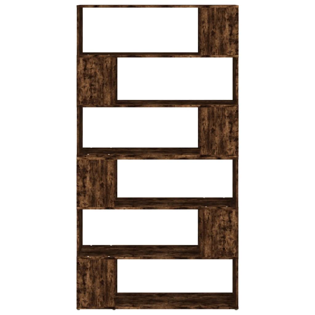 VIDAXL - Libreria / divisorio Rovere Fumo 80x30x87 Cm