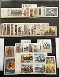 FRANCOBOLLI ITALIA REPUBBLICA 1992 - 37 VALORI + 6 FOGLIETTI (COLOMBO CON ERRORE) - NUOVI MNH NO LINGUELLA