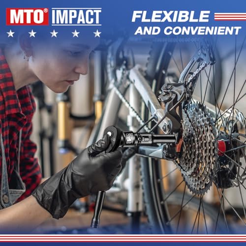 Image of MTO 2-Piece 1 /2 inch Female to 3 /8 inch Male Impact Socket Adapter Set, 1 /2 inch Drive Impact Driver Conversions for Impact Wrench, Chrome Molybdenum Alloy Steel (Pack of 2)