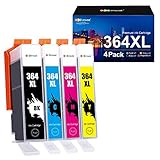 tintenpatronen hp photosmart b110 1. GPC Image 4 Pack Kompatibler Tintenpatronen ersatz für HP 364XL 364-XL Tintenpatronen