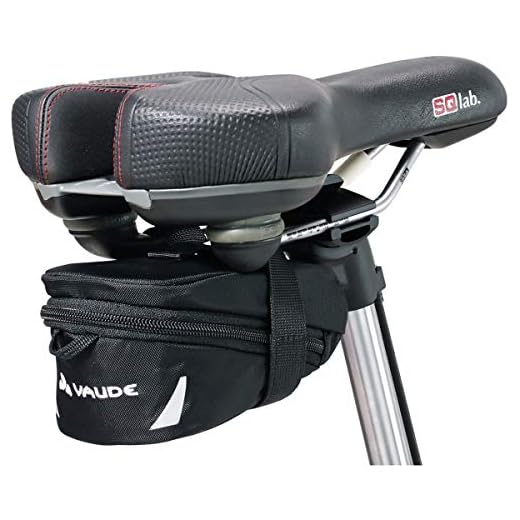 VAUDE 721874 Satteltaschen Tube Bag M, black, One Size, 111010100 4 VAUDE 721874 Satteltaschen Tube Bag M, black, One Size, 111010100