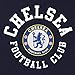 Chelsea FC Official Soccer Gift Mens Fleece Hoody Navy Blue Medium