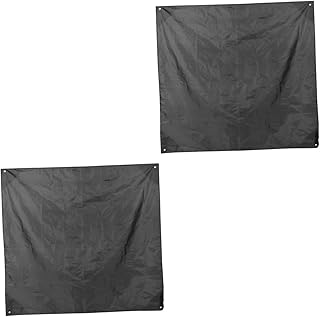 CLISPEED Tapete De Chão Para Barraca 2 Folhas Tapete De Chão Para Acampamento Ao Ar Livre Tapete De Chão De Acampamento Cobertor Embalável Almofada De Piquenique Portátil Tapete De