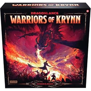Dungeons and Dragons: Warriors of Krynn, Cooperative Board Game for 3-5 Players (DND Dragon-Lance)