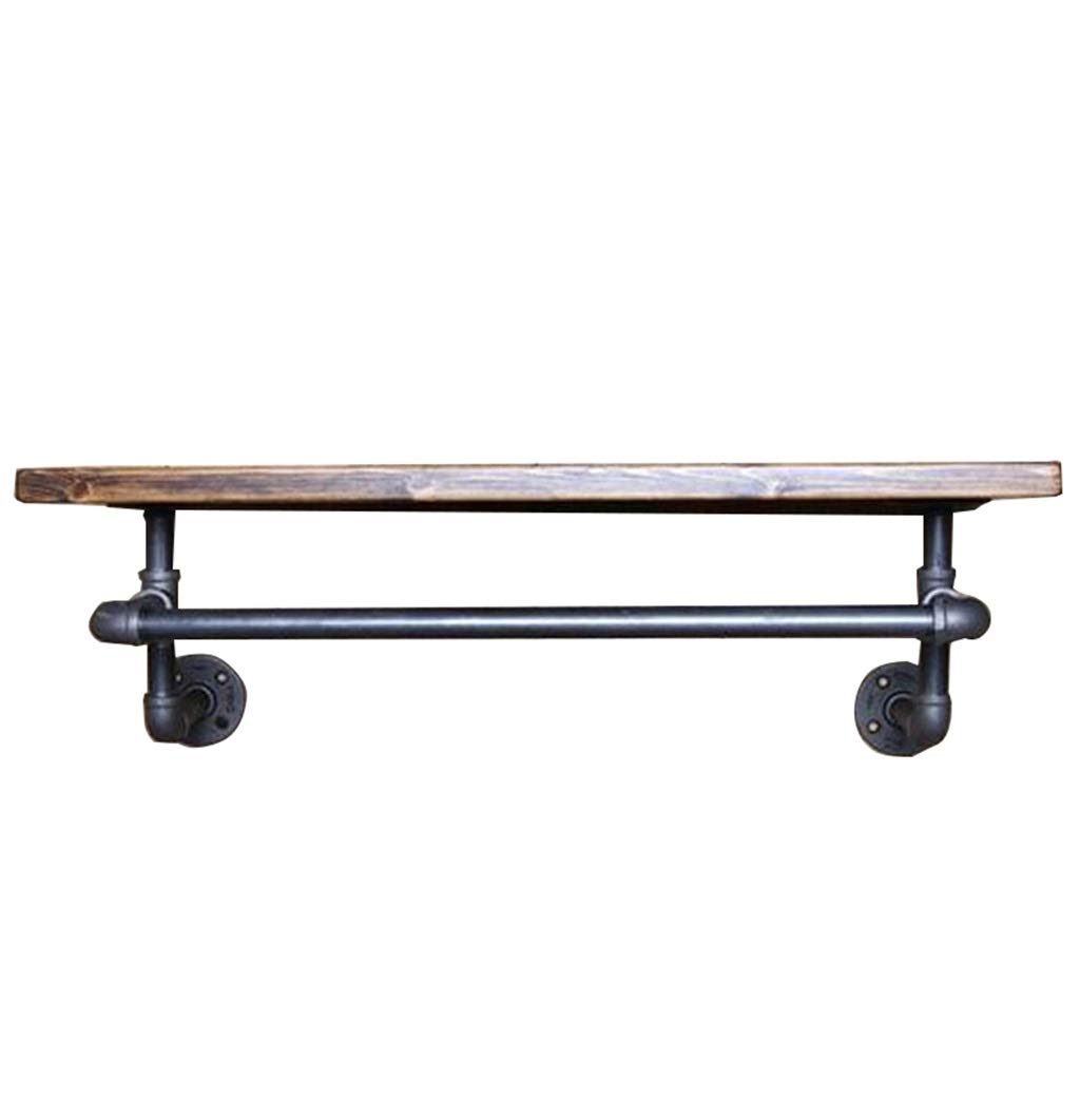 PULaif Floating Shelves for Wall, Floating Shelves Round Wood Wall Mounted Bookshelf Storage Rack