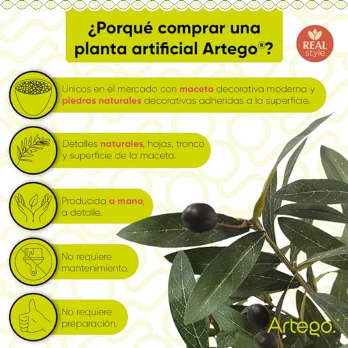 Encuentra la mejor selección de Macetas artificiales grandes que puedes comprar esta semana. 51 Imagen adicional