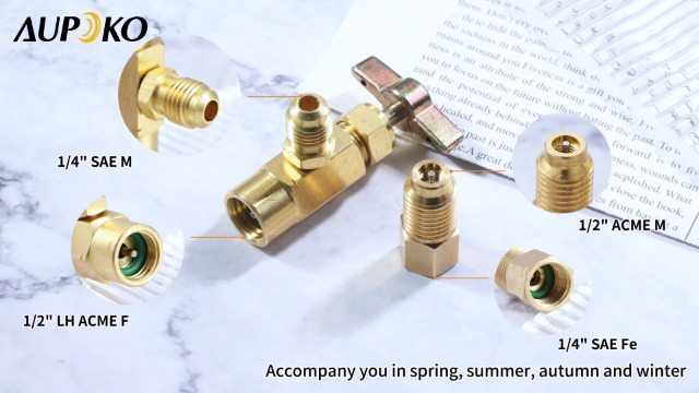 Amazon.com: R1234YF Self-Sealing Can Tap with R134A Tank Adapter