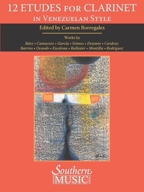 Borregales: 12 Etudes for Clarinet in Venezuelan Style      Paperback – October 1, 2025