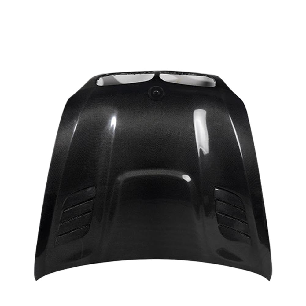 Cofano Motore in Fibra di Carbonio Nera Stile V Compatibile Con X5 E70 X6 E71 Tessitura 3K 6K 12K Finitura Lucida Opaca