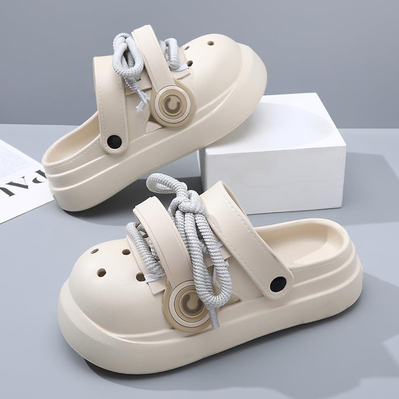 Women's summer fashionable sandals are cute and anti-slip outdoor thick-soled shoes3