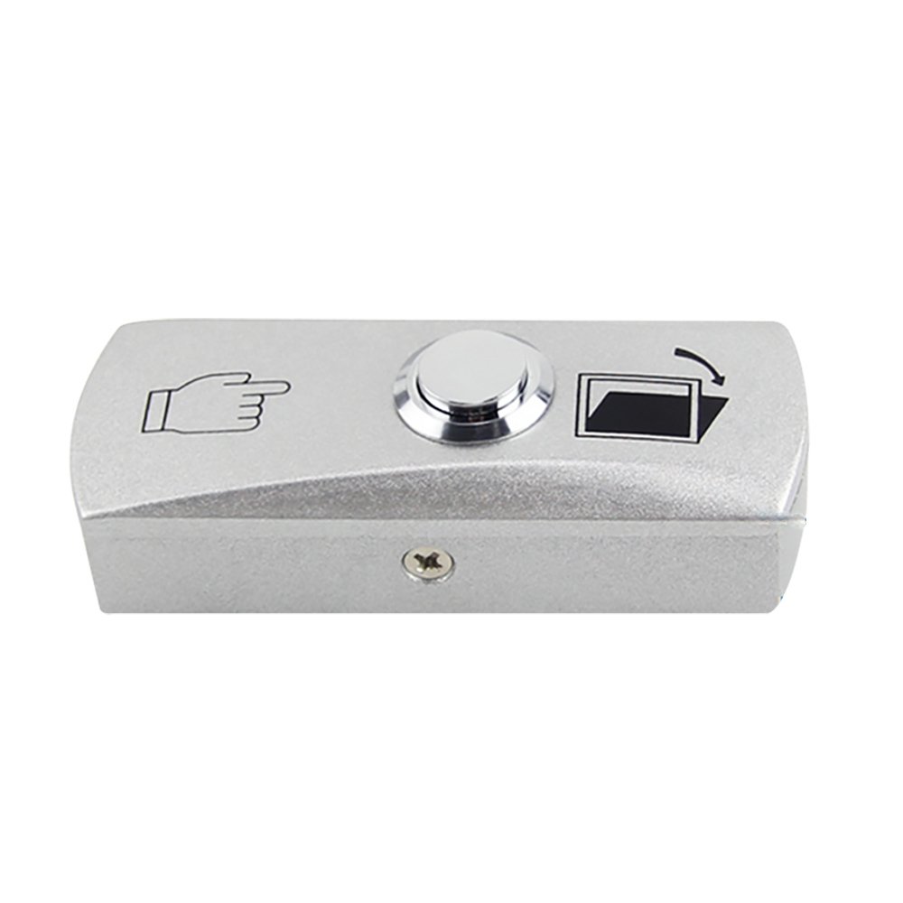 OBO HANDS Metalen deur Uitgangsknop RVS Schakelaar Push Release Legering met LED-licht 86 voor Home Access Control Lock System
