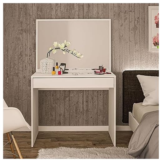 Penteadeira Virgínia 1 Gaveta com divisória