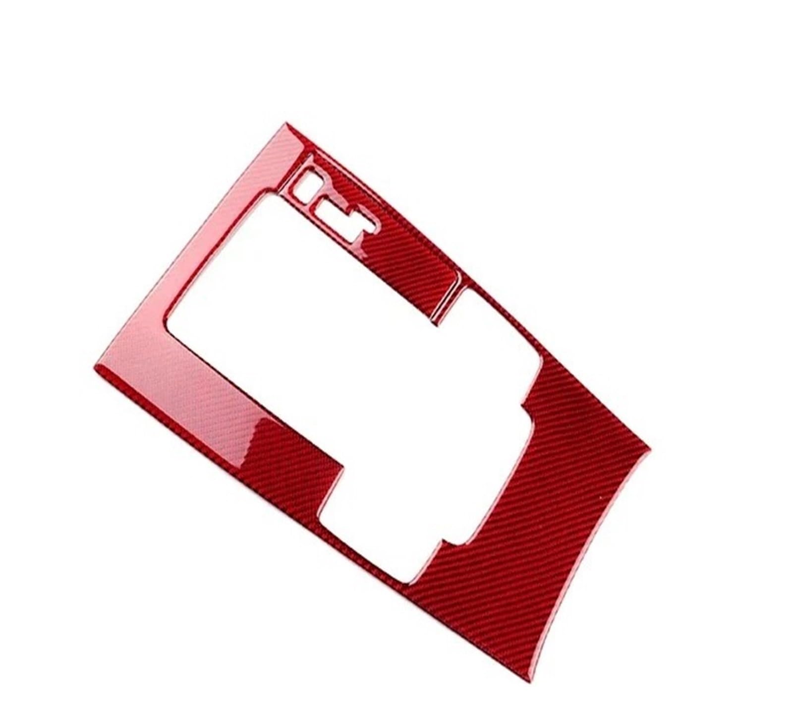 Car Interior Moulding Trim for Mazda 3 for Axela 2019-2025 Manual Automatic Car Gear Shift Panel Trim Real Soft Carbon Fiber Sticker Interior Accessories(Automatic RHD Red)
