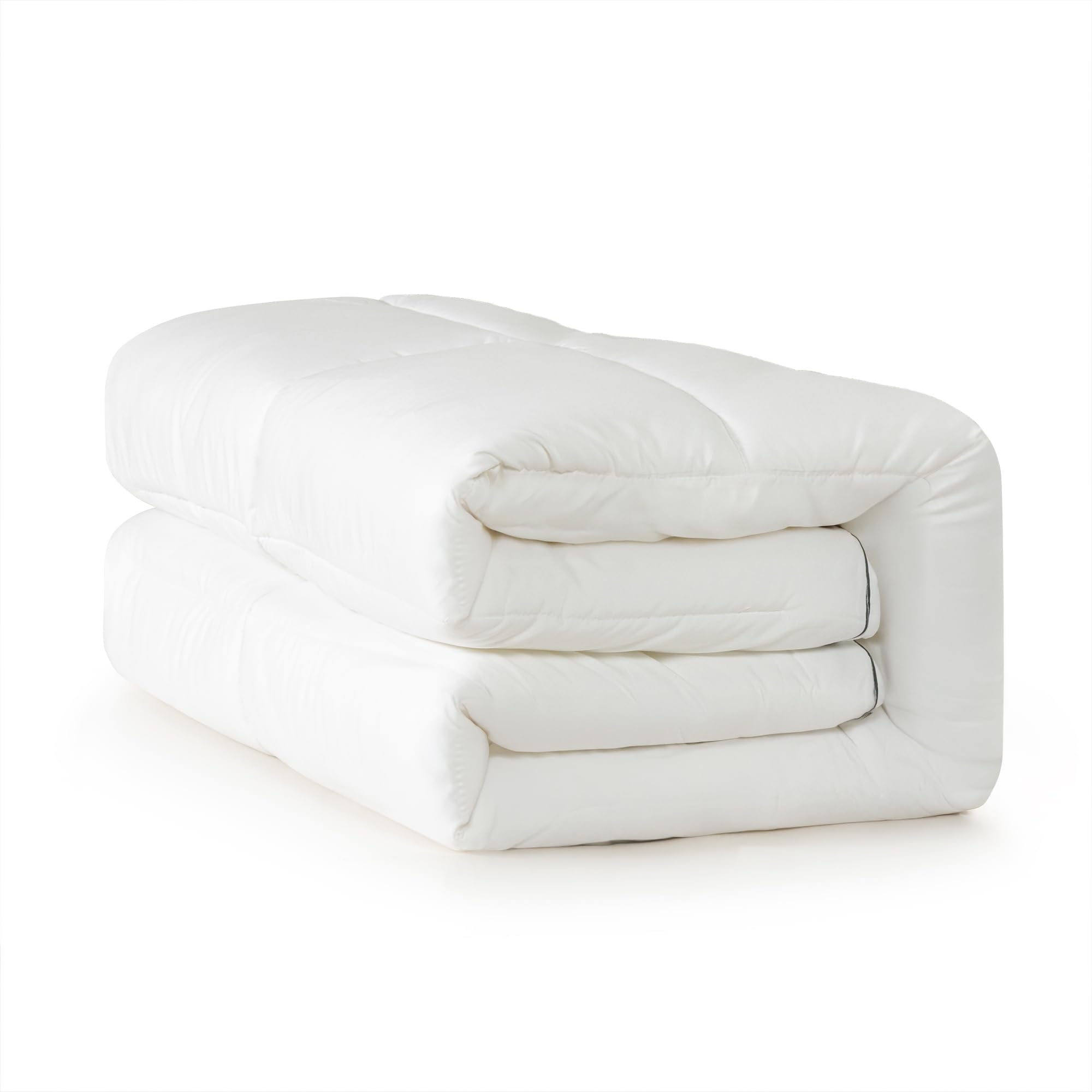 Zinus Mattress Surmatelas en Polyester Blanc 140 x 200 cm