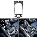 NVCNX Real Premium Carbon Fiber Car Center Console Gear Shift Panel Frame Cover Sticker Decal Interior Trim Compatible with Cadillac ATS 2013 2014 2015 2016 2017 2018 2019 Accessories Black