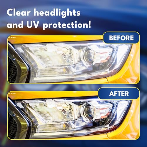 ATG Headlight restoration Kit - Universal Car headlight cleaner and restorer Kit - Headlight restorer kit for plastic car headlights - Quick & easy headlight restoration - Headlight repair Kit - Image 3