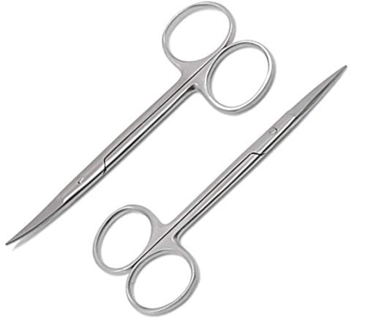 FORGESY 2pc Dressing Scissors 5" Curved & Straight Surgical instrument