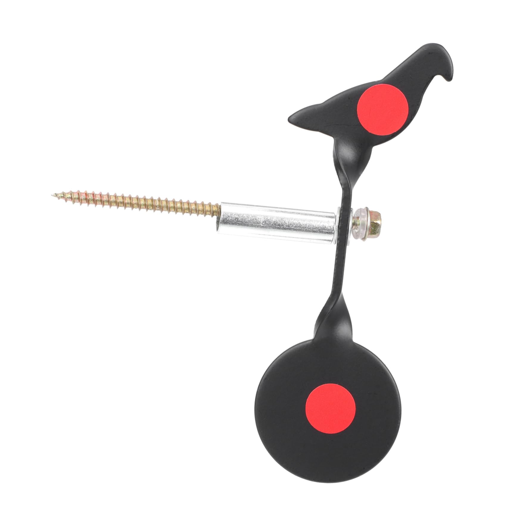 LIOOBO Alloy Material Rotating Game Target Easy to Use for Outdoor Practice Archery Tree Target