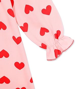 Amazon.com: Ozkiz Heart Dresses for Girls Toddler Pink Dress