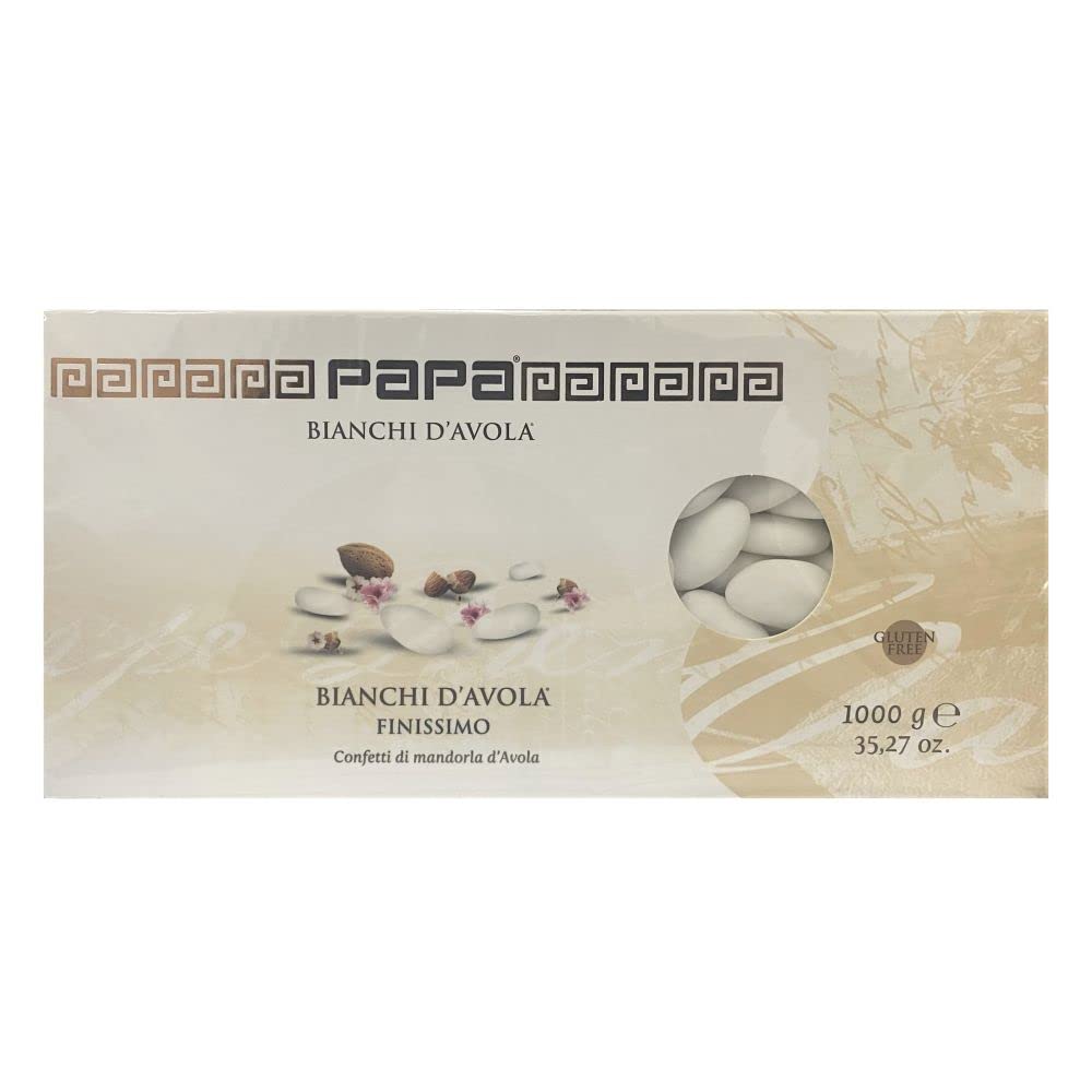 CONFETTI PAPA alla Mandorla Italiana AVOLA linea FINISSIMO 1 KG