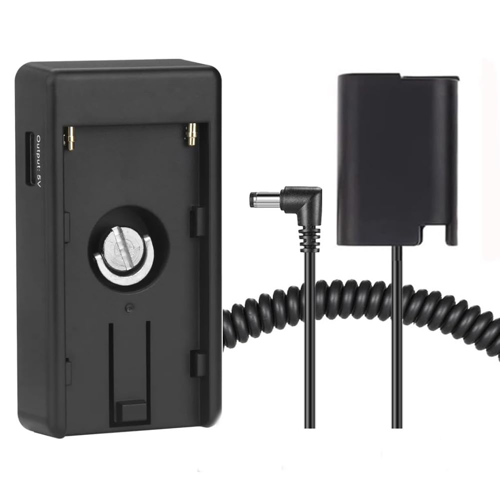 NP-F adapter do akumulatora DMW-BLK22 Dummy DMW-DCC17 złącze DC do Panasonic LUMIX S5 DC-S5 DC-S5K DC-S5GK GH6