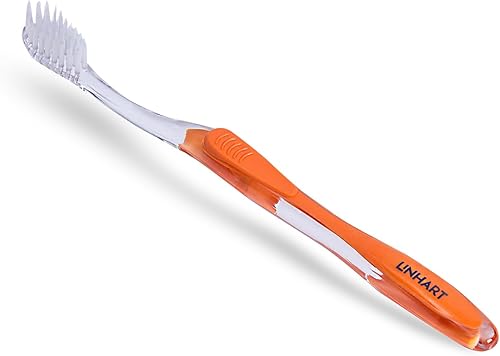 LINHART Extra Soft Toothbrush Teeth Whitening Toothbrush with Multi Length Bristles