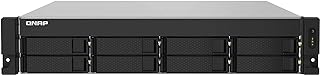 QNAP TS-832PXU-RP-4G 8 Bay High-Speed SMB Rackmount NAS with Two 10GbE and 2.5GbE Ports, Redundant PSU (TS-832PXU-RP-4G-US)
