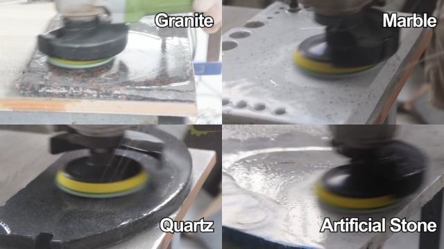 Dischi Diamantati Per Lucidatura - 6 Pezzi 100mm Grana 1500 Per Marmo E Granito - Foto 7