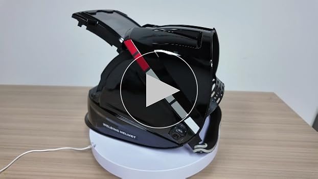 Welding Helmet Auto Darkening, True Color Solar Powered